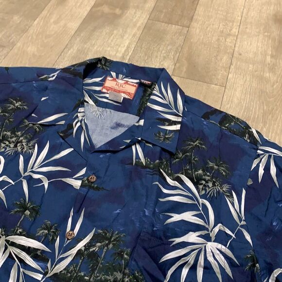 Womens RJC‎ Button Up Hawaiian Beach Shirt - Picture 7 of 7